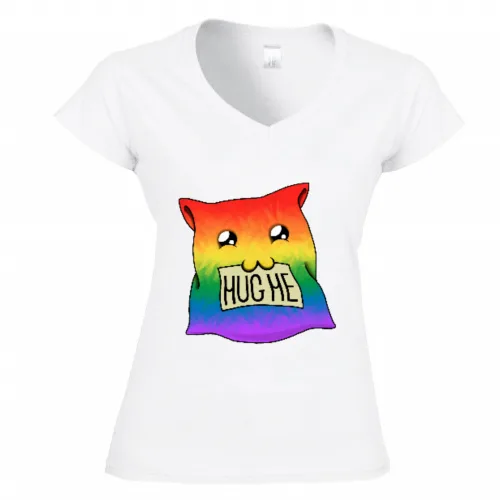 T-Shirt Donna Scollo V