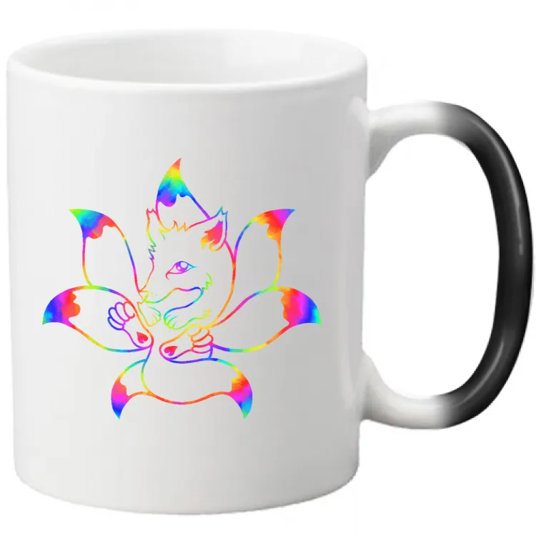 AnimaLine "Rainbow Kitsune"  7 Tailed Fox
