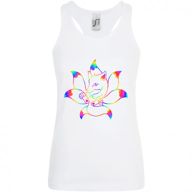 AnimaLine "Rainbow Kitsune" - 7 Tailed Fox -