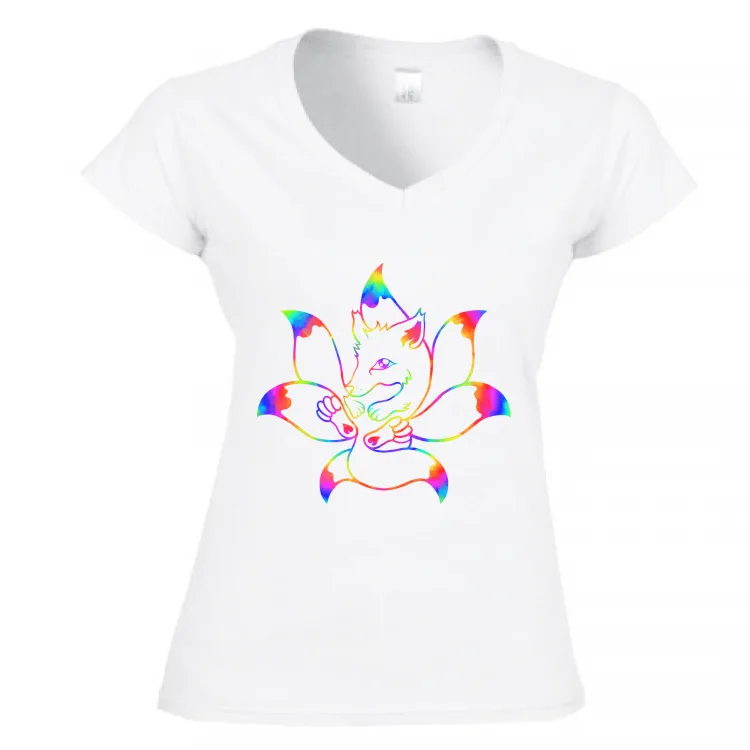AnimaLine "Rainbow Kitsune" - 7 Tailed Fox -