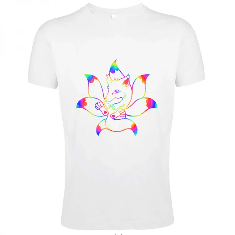AnimaLine "Rainbow Kitsune" - 7 Tailed Fox -