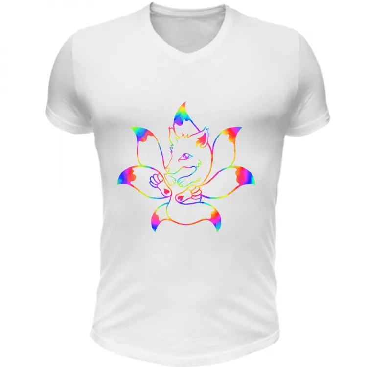 AnimaLine "Rainbow Kitsune" - 7 Tailed Fox -