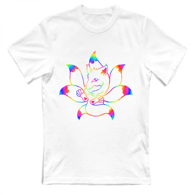 AnimaLine "Rainbow Kitsune" - 7 Tailed Fox -