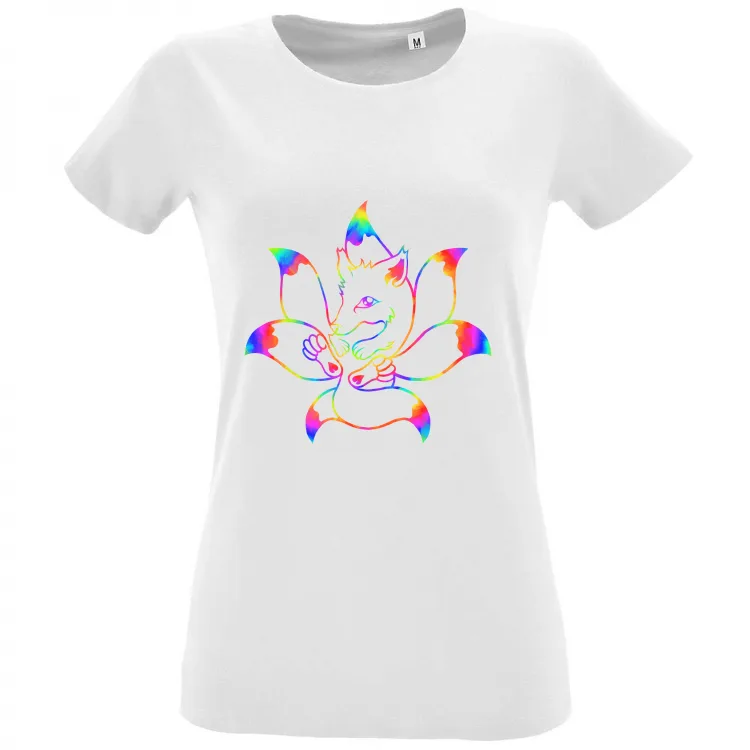 AnimaLine "Rainbow Kitsune" - 7 Tailed Fox -