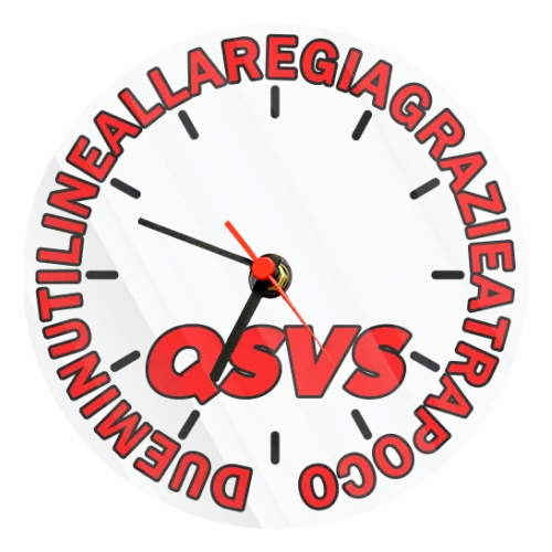 Orologio Vetro Tondo