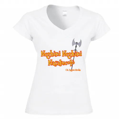 T-Shirt Donna Scollo V