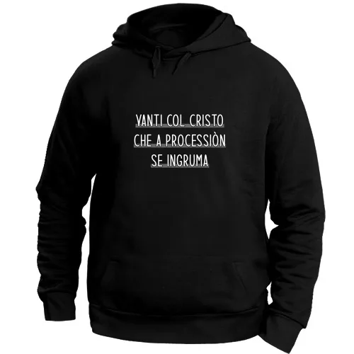 Felpa Unisex con Cappuccio Large