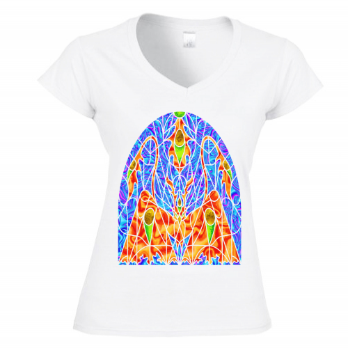 T-Shirt Donna Scollo V