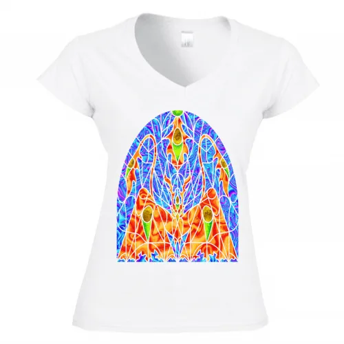 T-Shirt Donna Scollo V