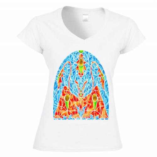 T-Shirt Donna Scollo V