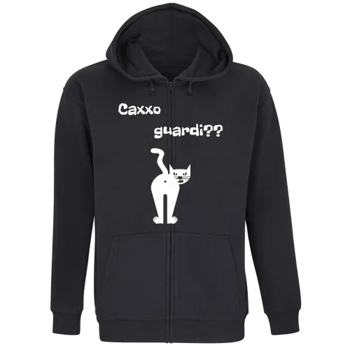 Felpa Premium Cappuccio Zip