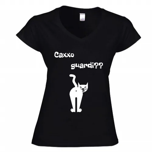 T-Shirt Donna Scollo V