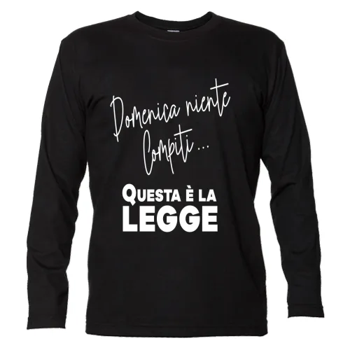 T-Shirt Unisex Manica Lunga