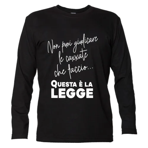 T-Shirt Unisex Manica Lunga