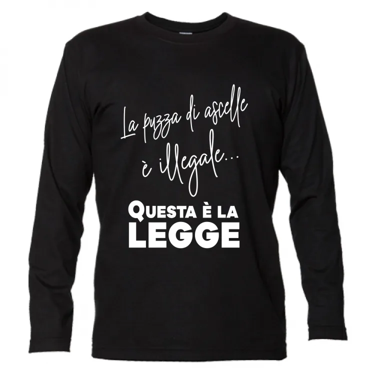 La puzza di ascelle è illegale - Tshirt