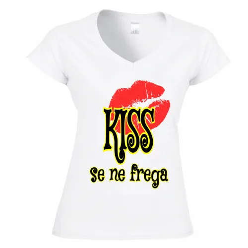 T-Shirt Donna Scollo V