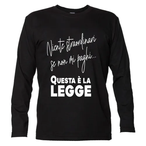 T-Shirt Unisex Manica Lunga
