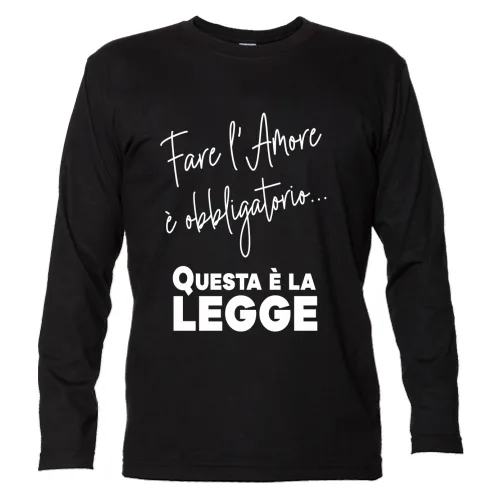 T-Shirt Unisex Manica Lunga