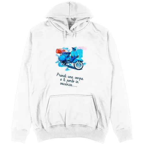 Felpa Unisex con Cappuccio