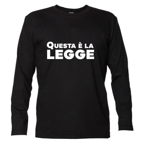 T-Shirt Unisex Manica Lunga