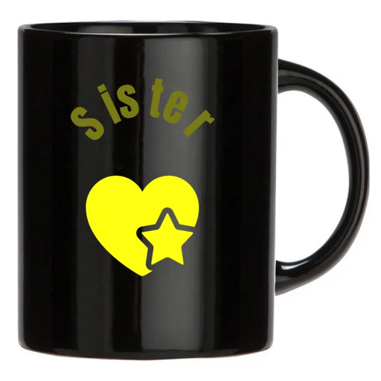 Tazza nera sister