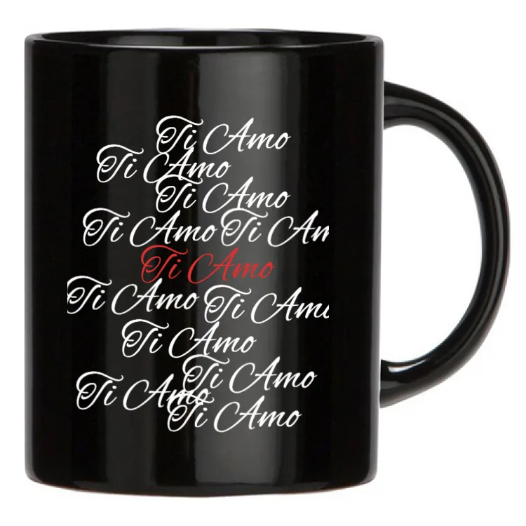 Tazza nera Tiamo