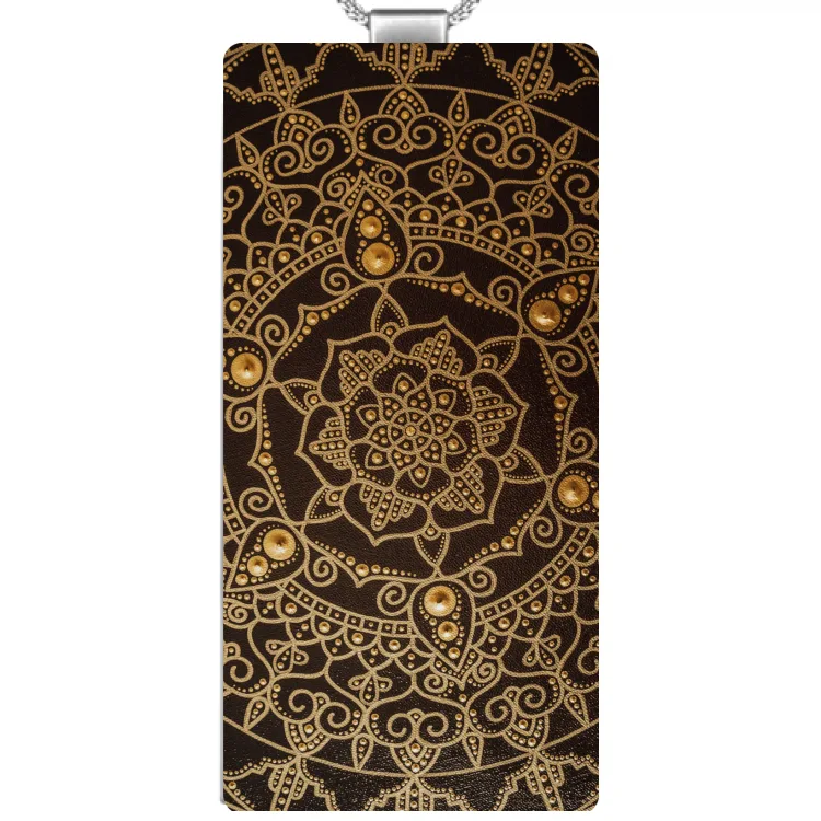 Rectangular Pendant Mandala