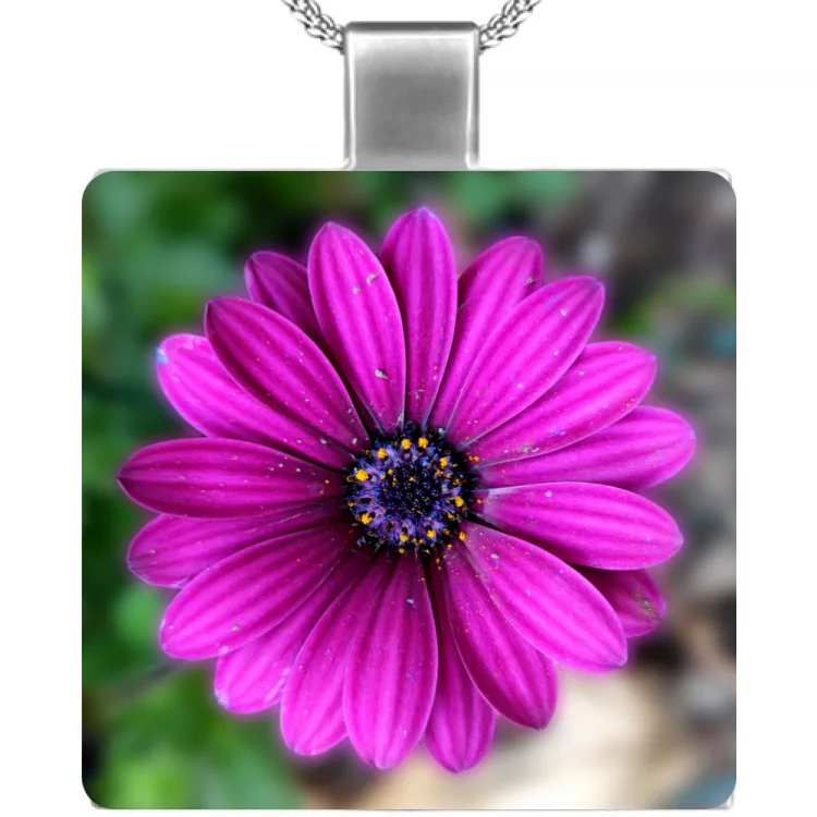Square Pendant flower