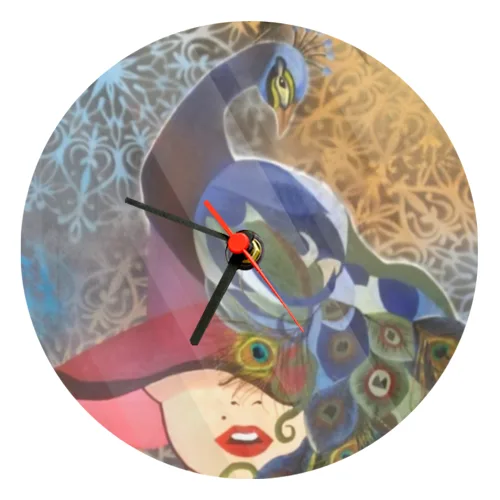 Orologio Vetro Tondo