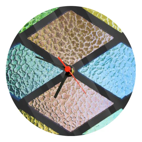 Orologio Vetro Tondo