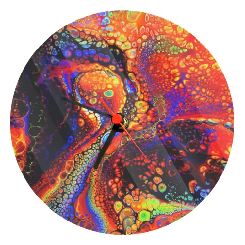 Orologio Vetro Tondo
