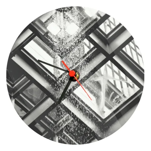Orologio Vetro Tondo