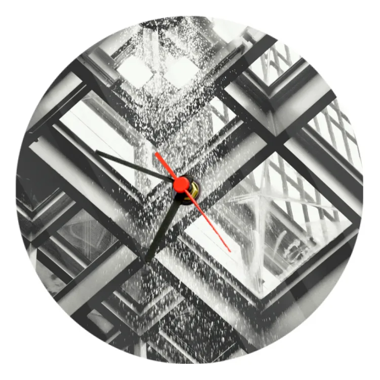 Round Glass Clock geom