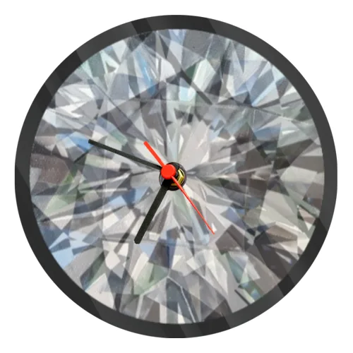 Orologio Vetro Tondo