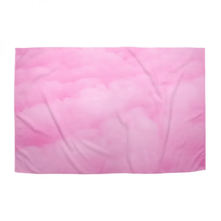 Plaid Pail nuvole rosa