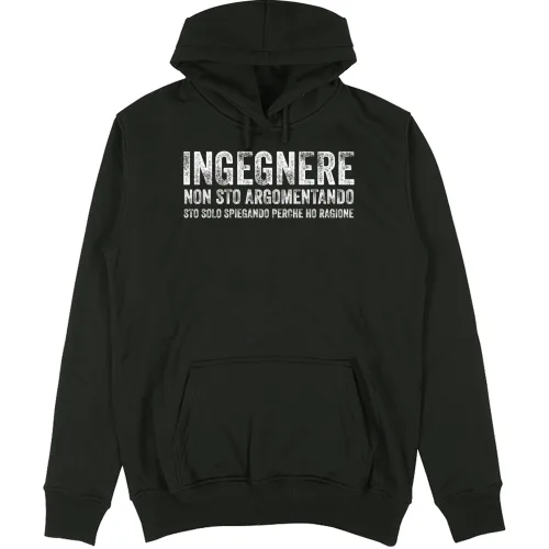 Felpa Unisex con Cappuccio