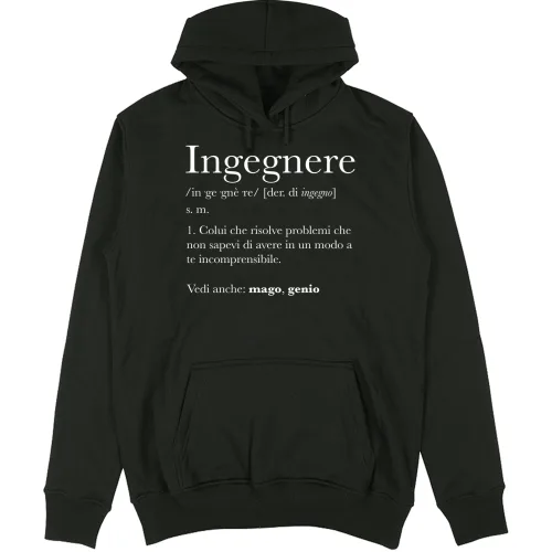 Felpa Unisex con Cappuccio