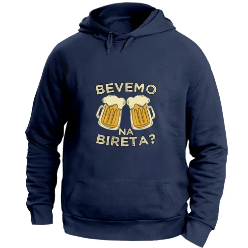 Felpa Unisex con Cappuccio Large