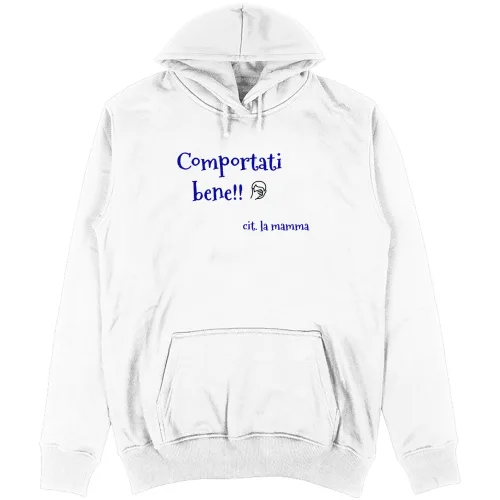 Felpa Unisex con Cappuccio