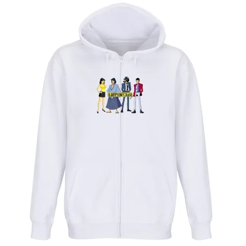 Felpa Premium Cappuccio Zip