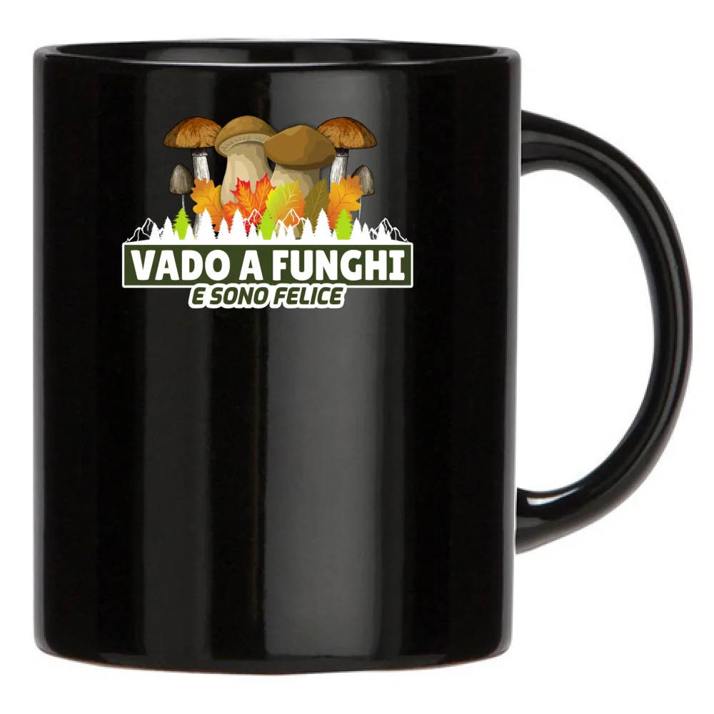 VADO A FUNGHI + NON SEGUIRMI - fronte retro