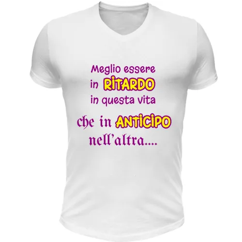 T-Shirt Unisex Scollo V