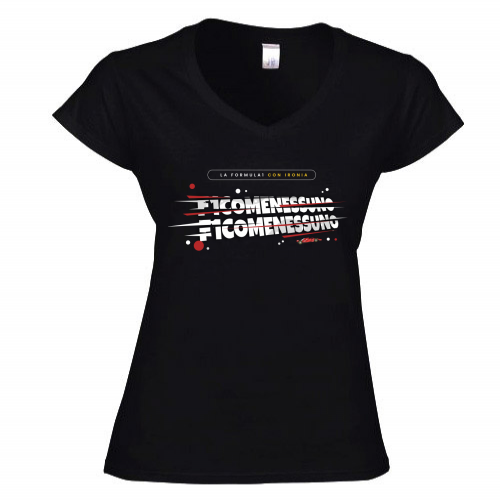 T-Shirt Donna Scollo V