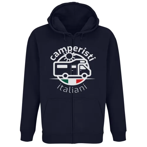 Felpa Premium Cappuccio Zip