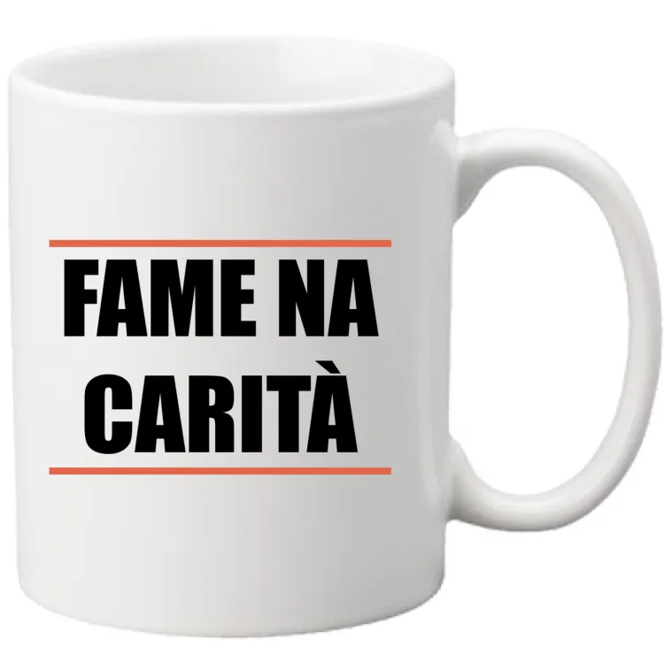 FAME NA CARITA-TAZZA BIANCA
