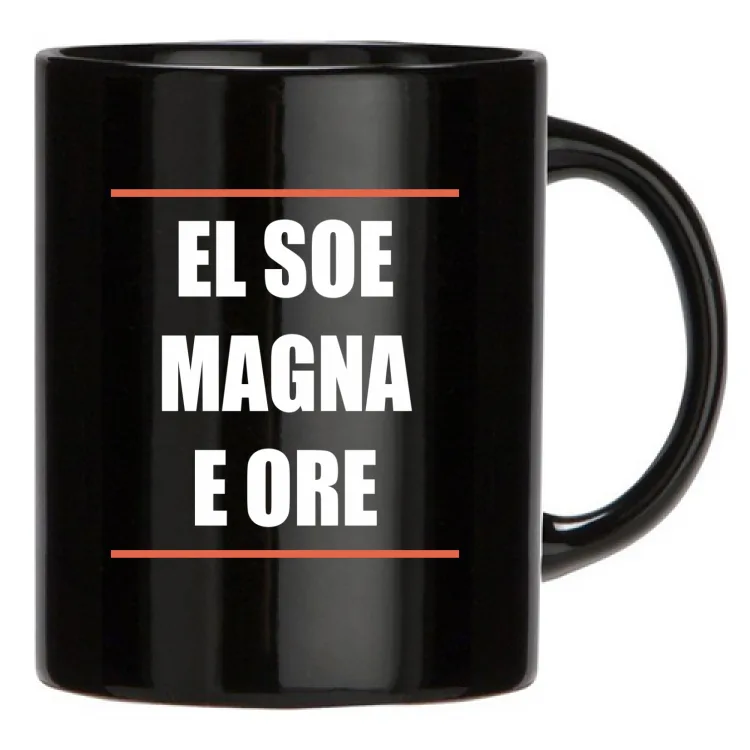 EL SOE MAGNA E ORE-TAZZA NERA