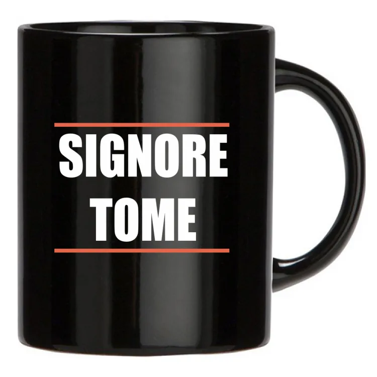 SIGNORE TOME-TAZZA NERA