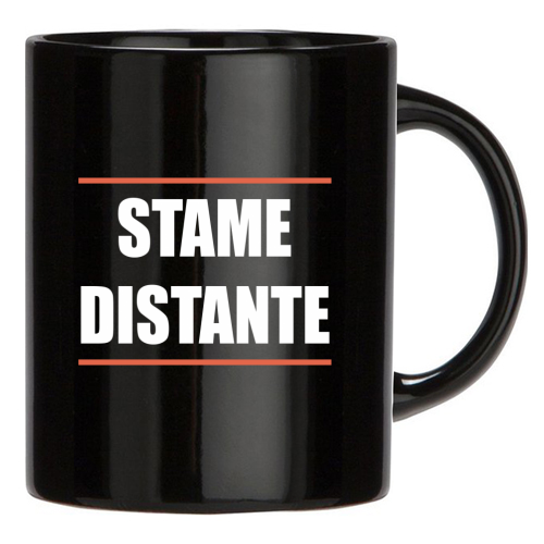 Tazza Nera Ceramica 400ml Con Cast Happy Days – Regalo Ufficiale Per Fan Di Fonzie E Ritchie