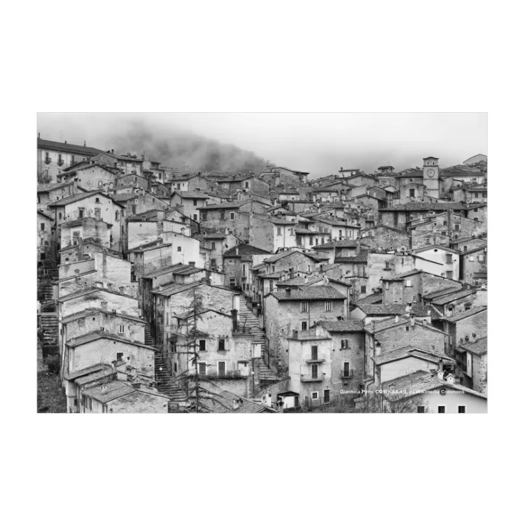 Wiki Canva - Scanno in bianco e nero