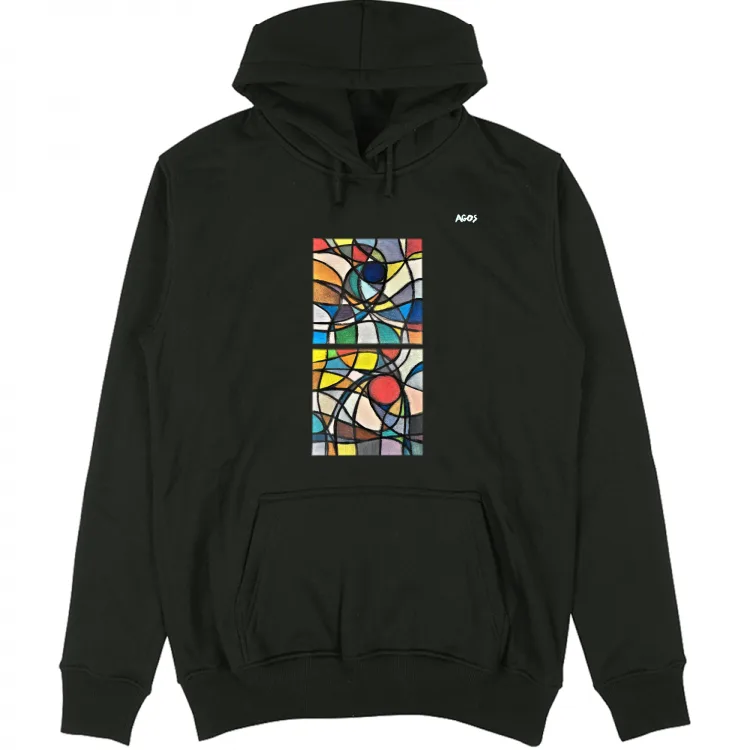 Agos 125b Felpa unisex cappuccio